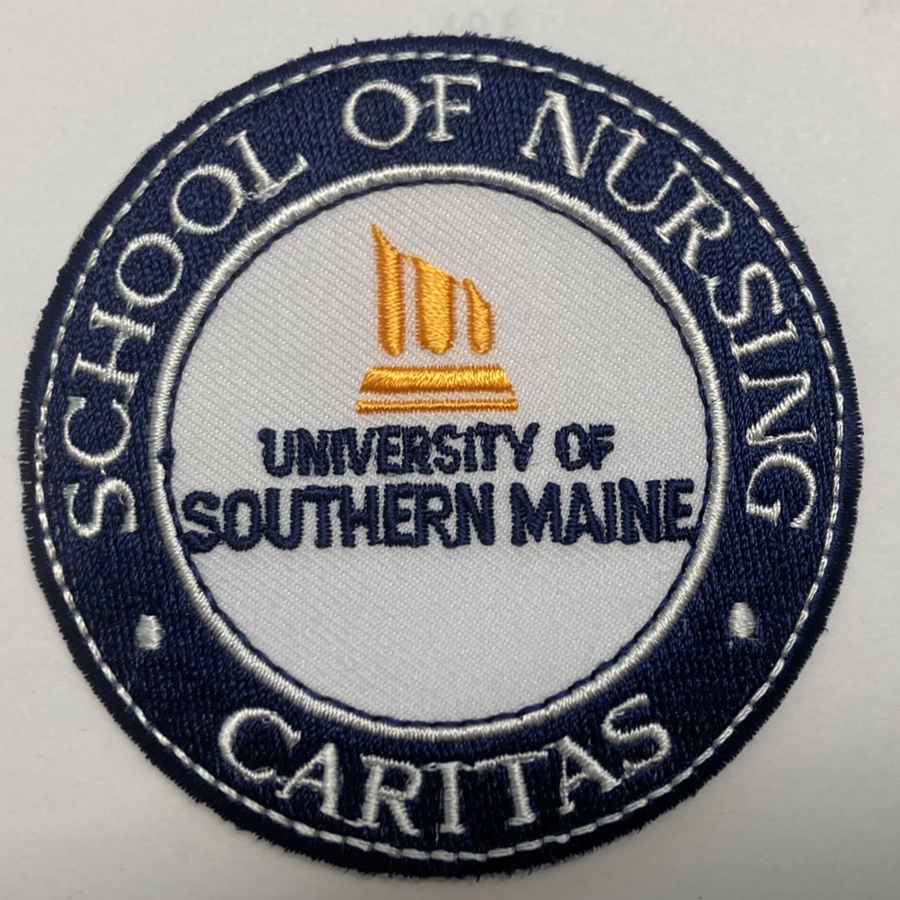School of Nursing Patch w/University of Southern Maine Logo