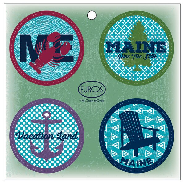 4 Pack Of Maine Sticker Decals University Store At USM